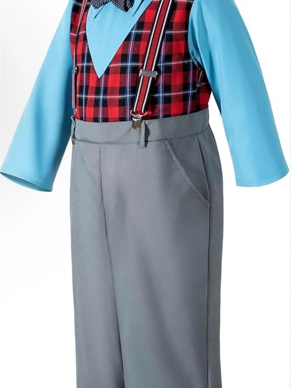 Kids novelty “Old Man” costume w Bowtie & Suspenders